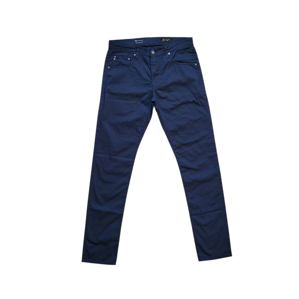 Adriano Goldschmied Tellis Slim Fit Performance Twill Pants in Navy Men's 32X34